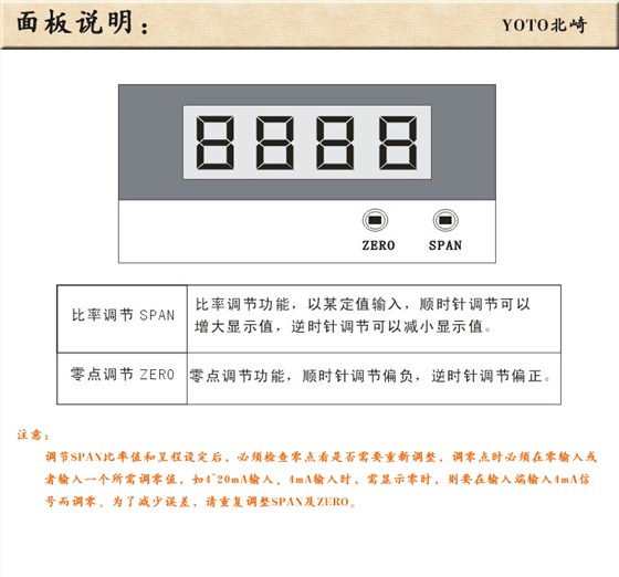 4、DP3-S變頻器/傳感器顯示表